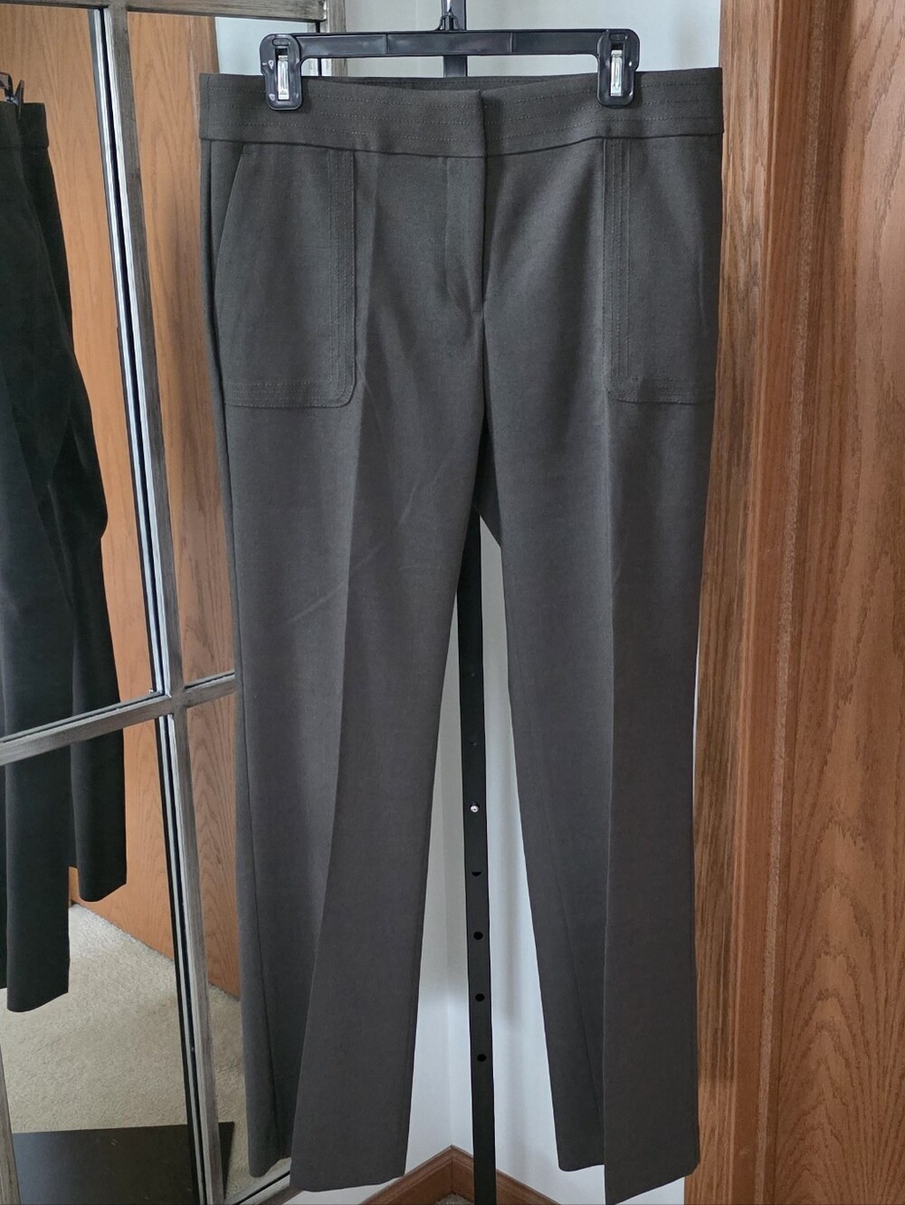 LOFT Marisa Textured Trouser